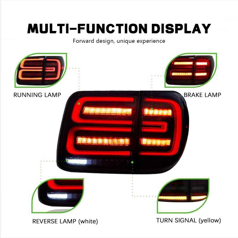 Nissan Patrol Y60 16-19 Tail lights - Pair (Left+Right)