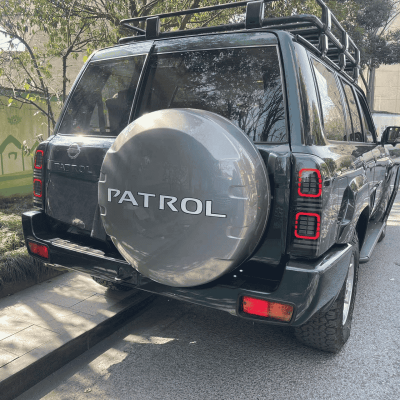 Nissan Patrol Y61 2007-2016 Smoke Tail lights - Pair (Left+Right)