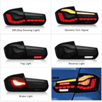 BMW 3 Series F30 / F35 2013-2019 tail lights - Pair (Left+Right)