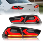 Mitsubishi Lancer 08-18 LED Tail Lights (RGB & Smoke) - Pair (Left+Right)