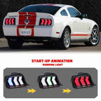 Ford Mustang Gen 5 LED Tail Lights (2004-2009) - Pair (Left+Right)