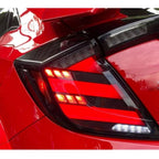 Honda Civic Hatchback 16-21 Smoked Tail lights - Pair (Left+Right)