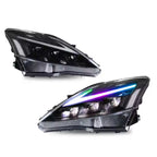 Lexus IS300 IS250 IS200 06-12 headlights (RGB) - Pair (Left+Right)