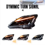 Lexus IS300 IS250 IS200 06-12 headlights (RGB) - Pair (Left+Right)