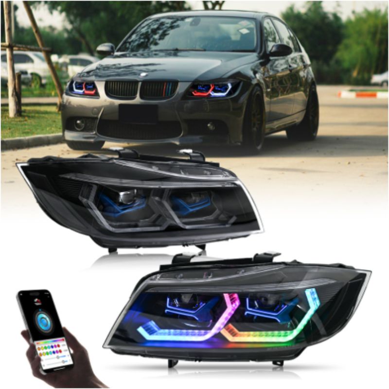 BMW E90 09-12 Xenon Headlights - Pair (Left+Right)