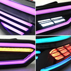 Toyota Camry 18-22 Rectilinear RGB Tail lights - Pair (Left+Right)
