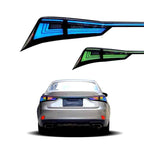 Lexus IS250 IS300 13-20 tail lights (smoke) - Pair (Left+Right)