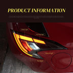 Nissan 370z Z34 tail lights 2008-2019 - Pair (Left+Right)