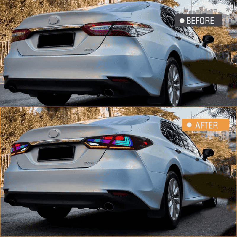 Toyota Camry 18-22 Tick Beam Tail Lights - Pair (Left+Right)