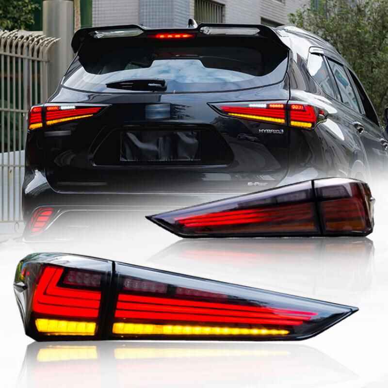 Toyota Highlander 2022 tail lights - Pair (Left+Right)