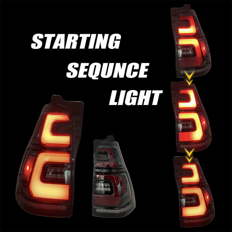 Toyota 4Runner 2003-2009 Tail Light - Pair (Left+Right)