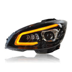 Benz C-class W204 08-11 LED headlights - Pair (Left+Right)