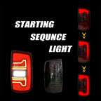 Dodge 2007-2008 Ram 1500 2500 3500 LED Tail Lights - Pair (Left+Right)