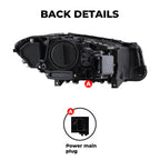 BMW F10 2011-2017 Headlights - Pair (Left+Right)