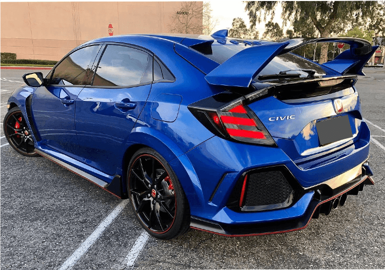 Honda Civic Hatchback 16-21 Smoked Tail lights - Pair (Left+Right)