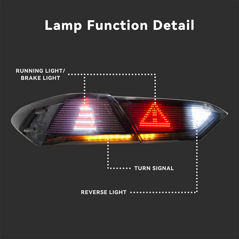 Toyota Camry 18-21 digital taillights - Pair (Left+Right)