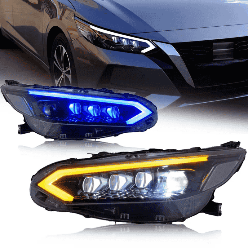 Nissan Sylphy Sentra 20-22 Headlights without Rotating Lenses - Pair (Left+Right)