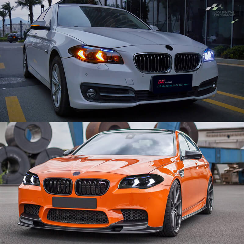 BMW F10 2011-2017 Headlights - Pair (Left+Right)
