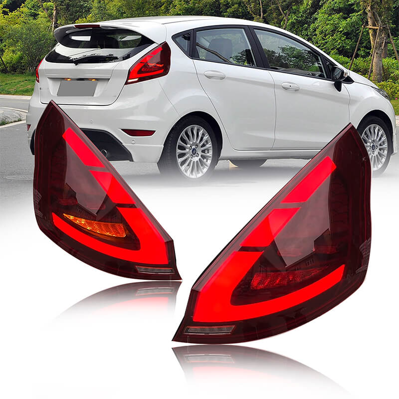 Ford Fiesta Hatchback LED Tail Lights 2009-2015 - Pair (Left+Right)