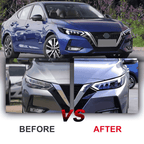 Nissan Sylphy Sentra 20-22 Headlights without Rotating Lenses - Pair (Left+Right)