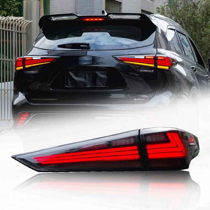 Toyota Highlander 2022 tail lights - Pair (Left+Right)