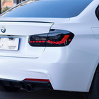 BMW F30 F35 13-19 tail lights double dragon scales - Pair (Left+Right)