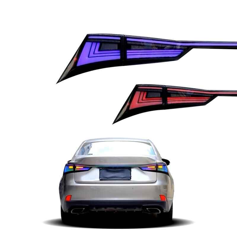 Lexus IS250 IS300 13-20 tail lights (smoke) - Pair (Left+Right)