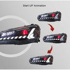 Mitsubishi Lancer 08-18 headlights - Pair (Left+Right)