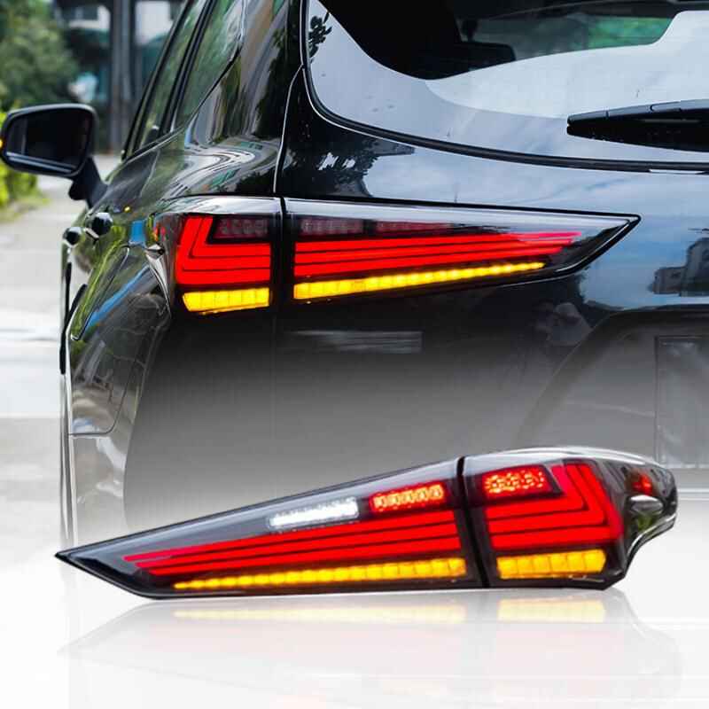 Toyota Highlander 2022 tail lights - Pair (Left+Right)