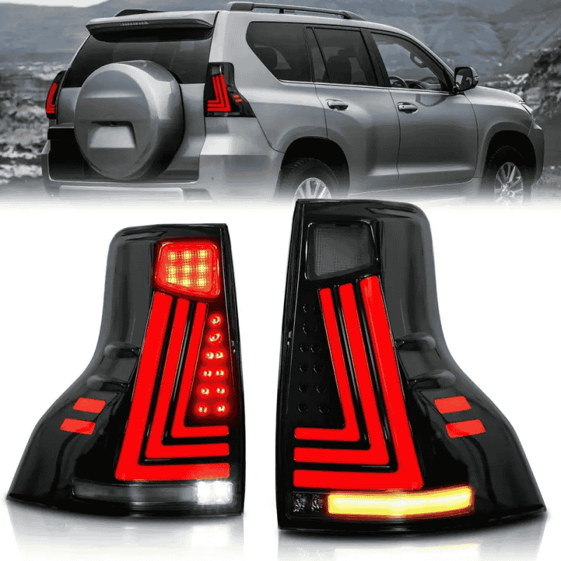 Toyota Prado 10-17 / 18-20 tail lights - Pair (Left+Right)