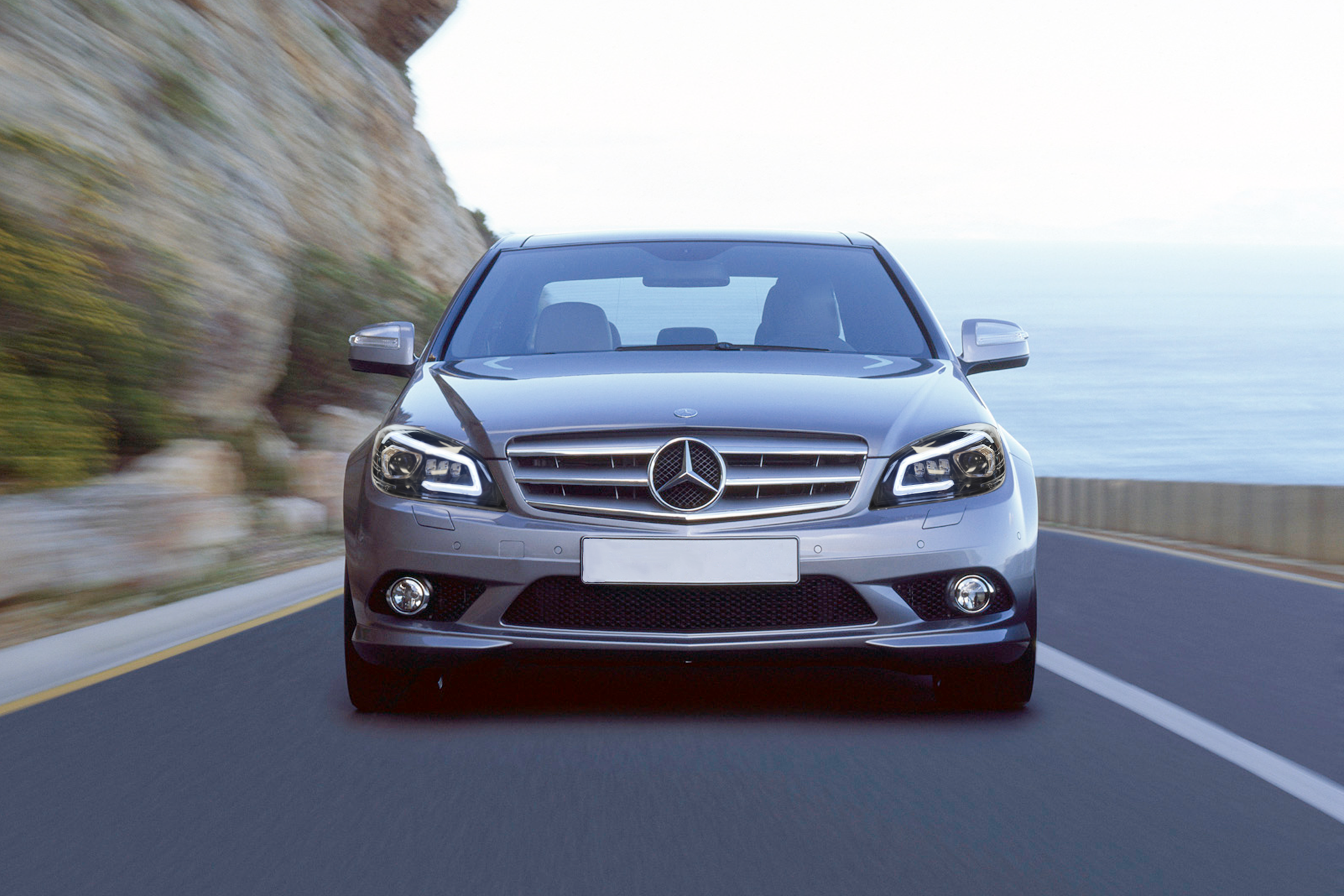 Benz C-class W204 08-11 LED headlights - Pair (Left+Right)
