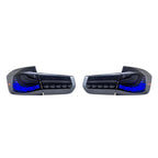 BMW F30 F35 13-19 tail lights double dragon scales - Pair (Left+Right)