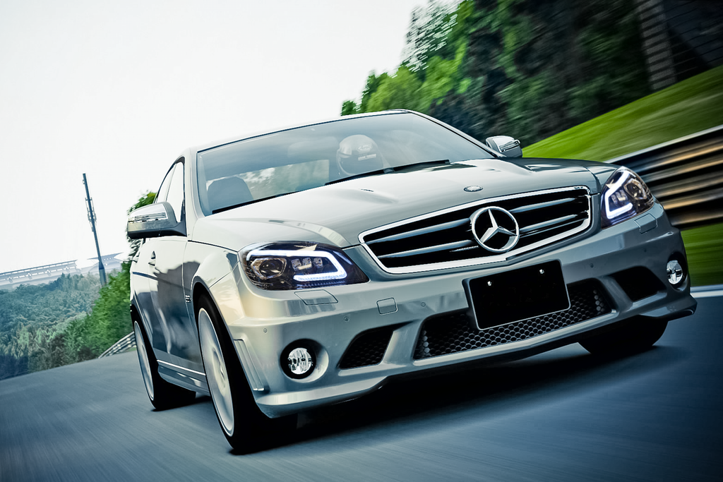 Benz C-class W204 08-11 LED headlights - Pair (Left+Right)