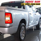Dodge 2002-2006 Ram 1500 2500 3500 LED Smoked Tail Lights - Pair (Left+Right)