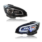 Benz C-class W204 08-11 LED headlights - Pair (Left+Right)