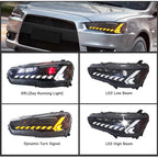 Mitsubishi Lancer 08-18 headlights - Pair (Left+Right)