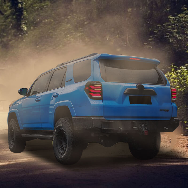 Toyota 4runner 10-23 smoke tail lights - Pair (Left+Right)