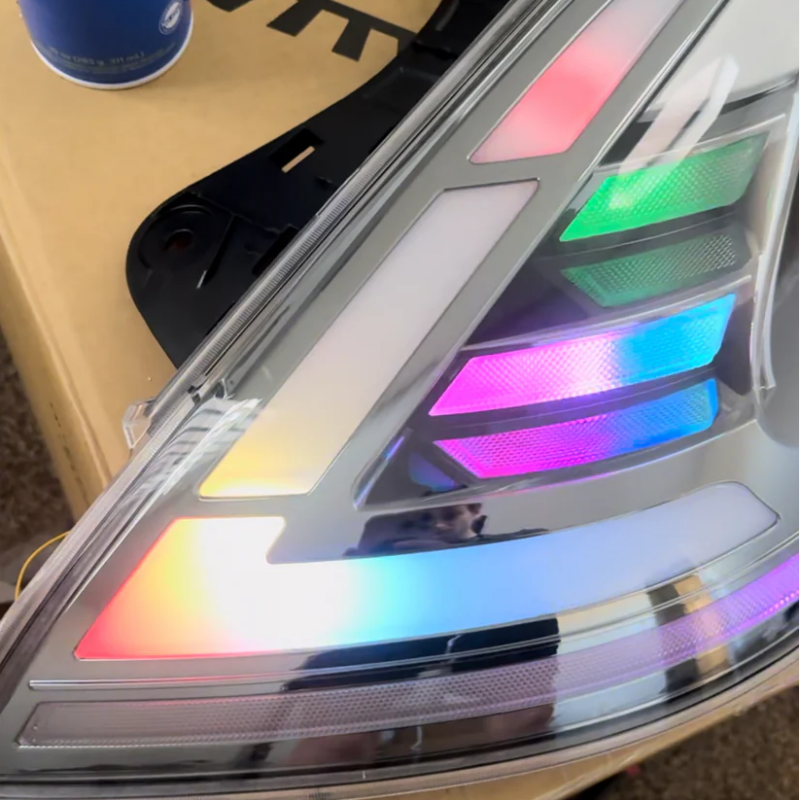 Nissan 370z Z34 RGB tail lights 2008-2019 - Pair (Left+Right)