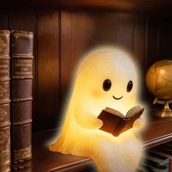 Meet the Ghost That Glows with Love – A Lamp That Warms More Than a Room