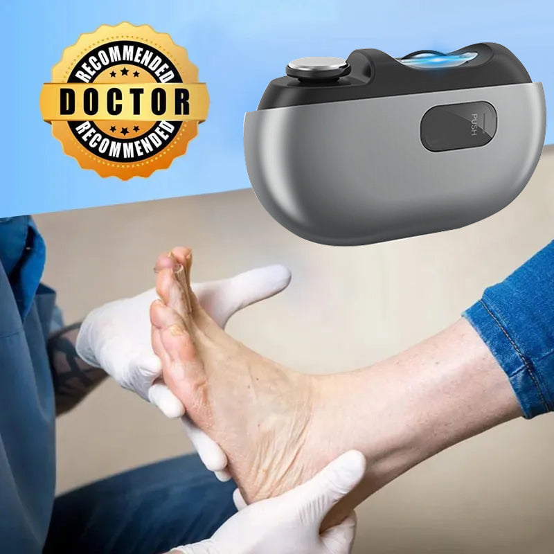 Smart podiatrist-inspired nail clipper designed to handle thick, hard, and sensitive nails safely & easily