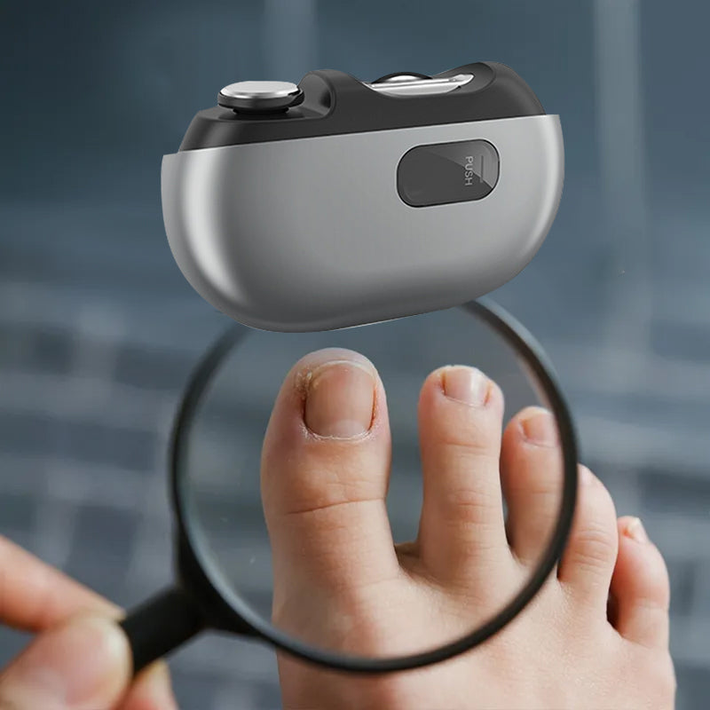 Smart podiatrist-inspired nail clipper designed to handle thick, hard, and sensitive nails safely & easily