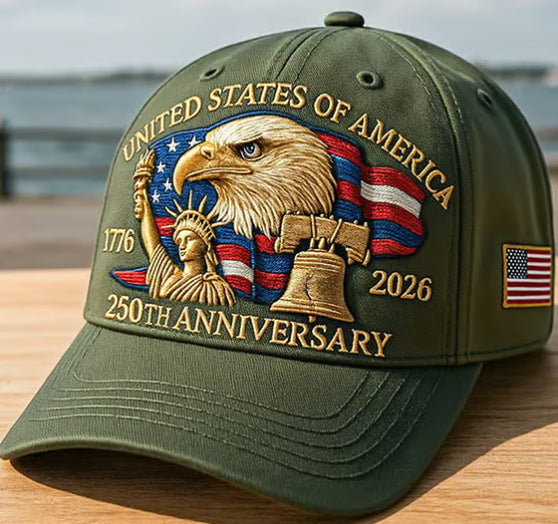 Glosrity Patriot Cap: A Wearable Salute to 250 Years of Freedom & Sacrifice