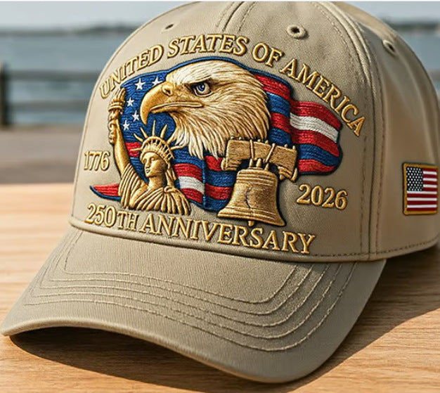 Glosrity Patriot Cap: A Wearable Salute to 250 Years of Freedom & Sacrifice