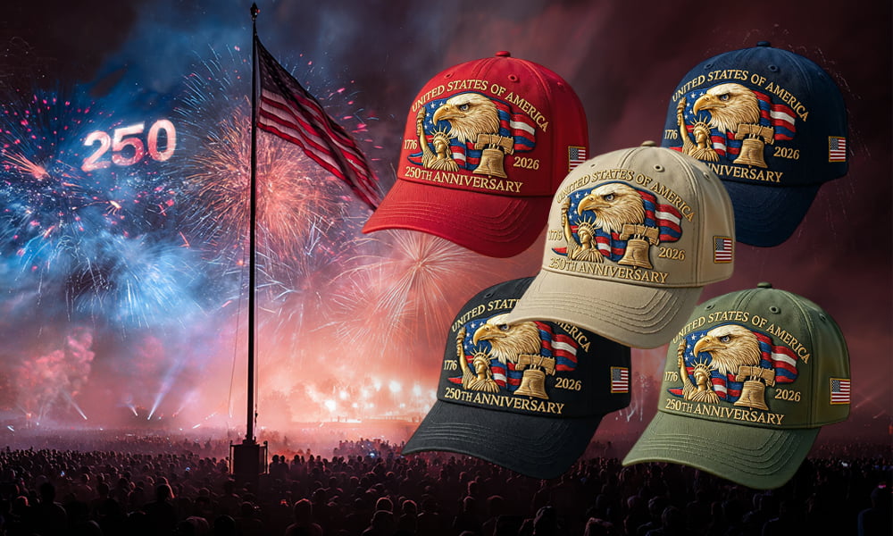 Glosrity Patriot Cap: A Wearable Salute to 250 Years of Freedom & Sacrifice