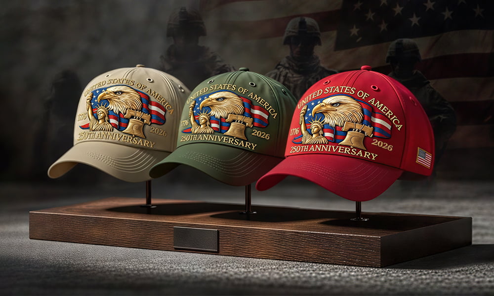 Glosrity Patriot Cap: A Wearable Salute to 250 Years of Freedom & Sacrifice