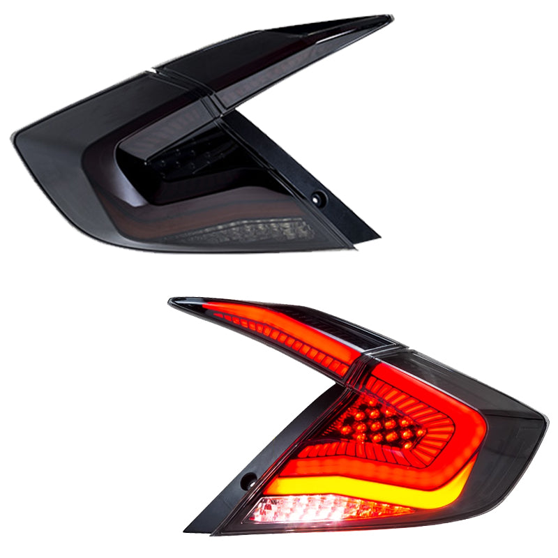 Honda 10th civic 16-22 tail lights (Starry sky) - Pair (Left+Right)