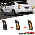 Cadillac ATS 13-23 Taillights(smoke) - Pair (Left+Right)