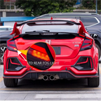 Honda civic hatchback 16-21 tail lights - Pair (Left+Right)