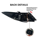 Toyota BRZ 22-24 Lobster Claw Clear Tail Lights - Pair (Left+Right)