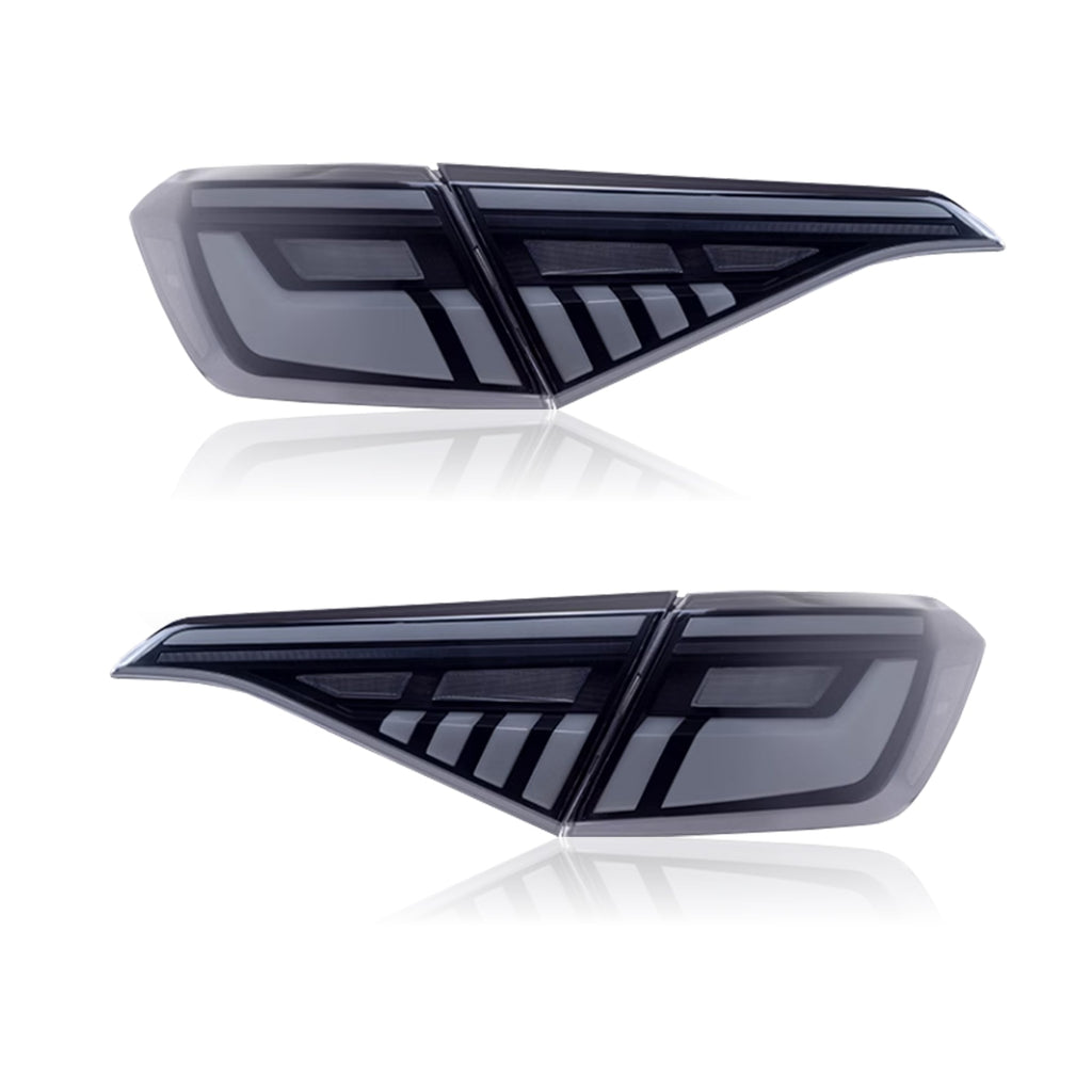 Honda 11th civic 22-23  tail lights (clear+red) - Pair (Left+Right)